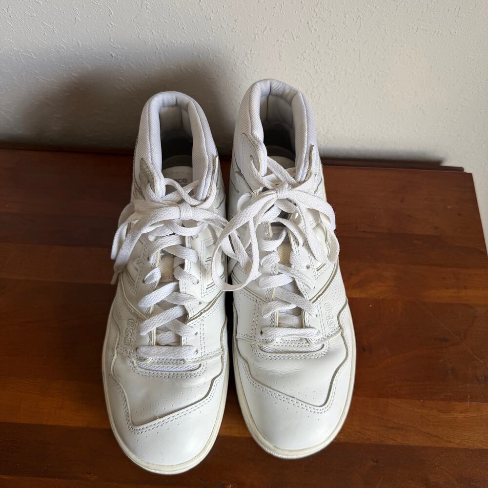 New Balance 650R Triple White High Ankle basketball Sneaker Mens 6.5 BB650RWW - Picture 4 of 6